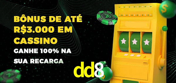 dd8 melhor bônus de depósito